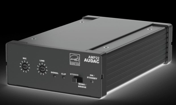 AMP22: kompaktowy "mini" wzmacniacz instalacyjny od Audac