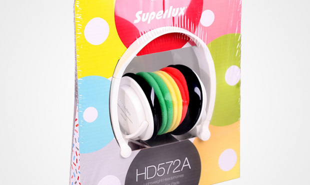Superlux HD572A - Dopasuj słuchawki do swojego stylu