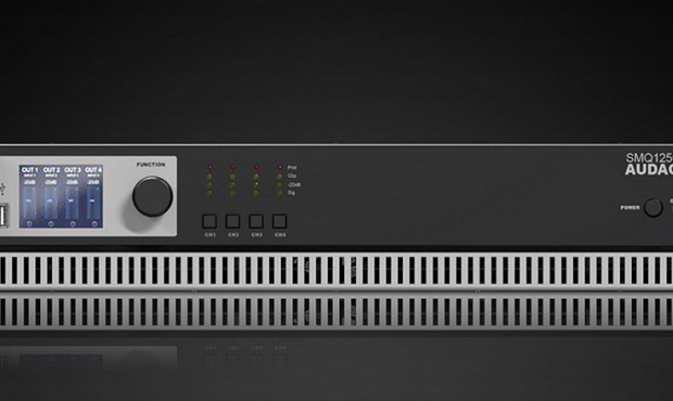 Audac SMQ1250 - Nowy wzmacniacz serii SMQ Wavedynamics