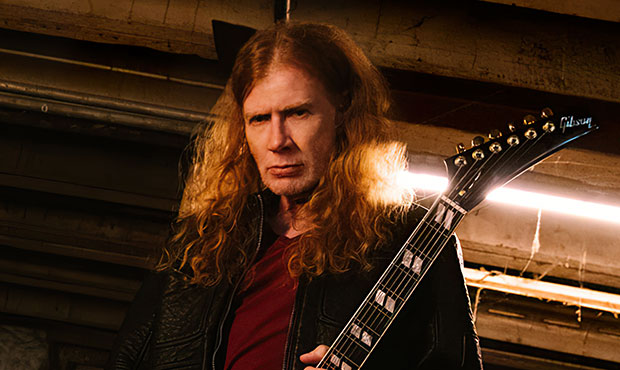 Lider Megadeth na pokładzie Gibson