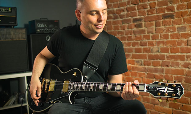 Test gitary elektrycznej Epiphone Les Paul Custom Ebony
