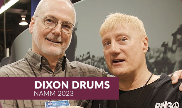 Nowiutkie perkusje Dixon na NAMM 2023