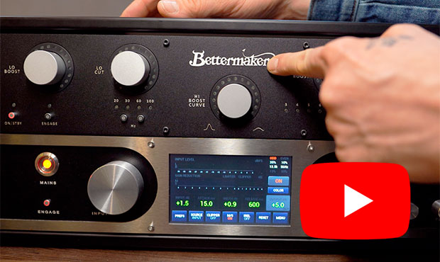 Test procesora dźwięku Bettermaker Stereo Passive Equalizer
