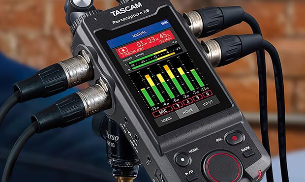 Poręczny rejestrator audio. TASCAM Portacapture X8
