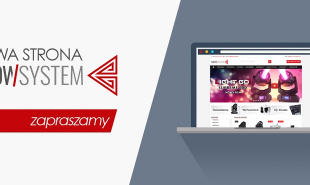 Show System odświeża oprawę wizualną swojej strony www