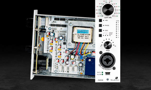 Analogowy przedwzmacniacz mikrofonowy w stylu 1073 od WesAudio