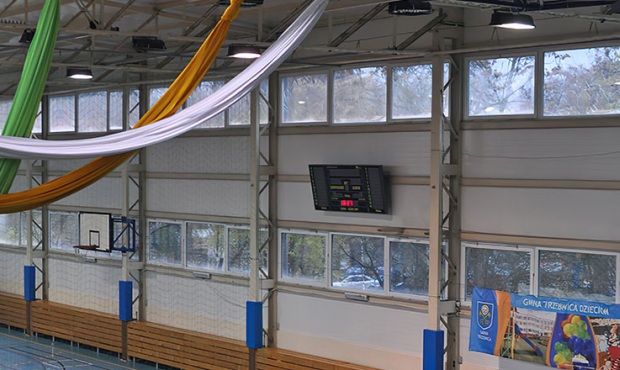 Ciekawe instalacje: Trzebnicka Hala Sportowa