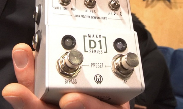 NAMM'20: D1 High-Fidelity Stereo Delay - Nowość od Walrus Audio