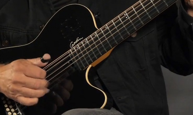 Nowość od Godina, 12 -strunowa gitara A12 Black HG