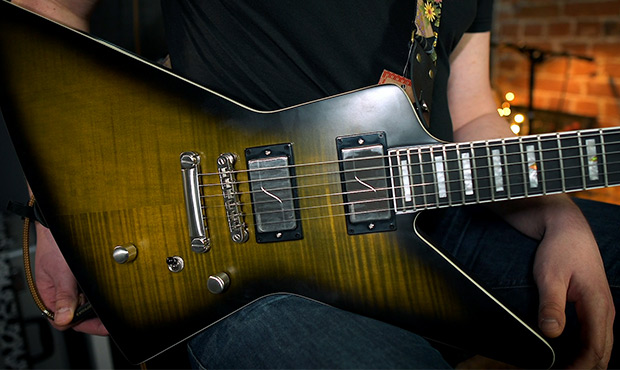 Test gitary Epiphone Prophecy Extura Yellow Tiger Aged Gloss