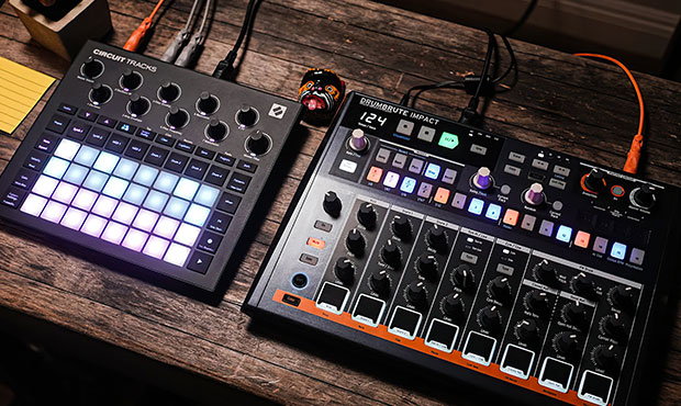 Compact Creations, czyli Circuit Tracks i Drumbrute Impact razem