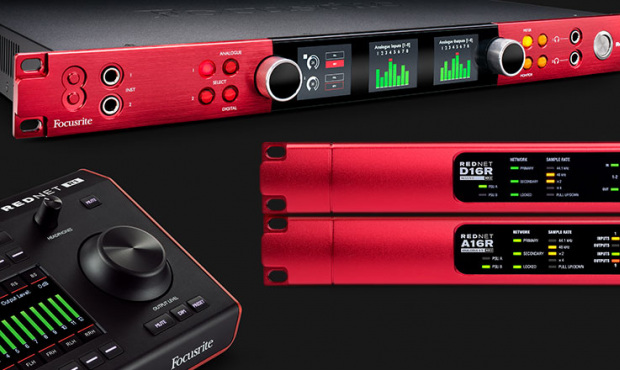 Focusrite Pro pokazał nowe urządzenia z serii RedNet