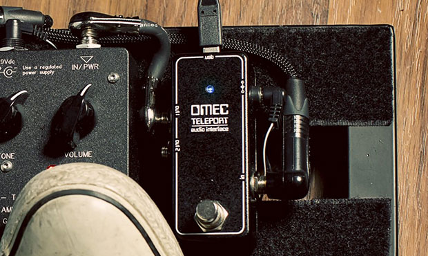 Orange Omec Teleport - Interfejs gitarowy w kostce podłogowej