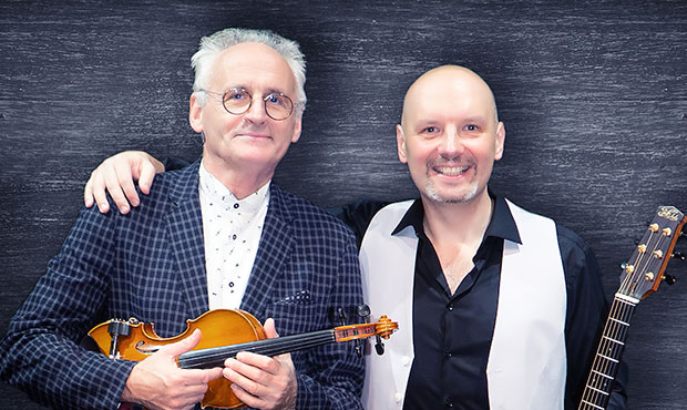 Adam Palma i Krzesimir Dębski na Gitarowym Rekordzie Świata