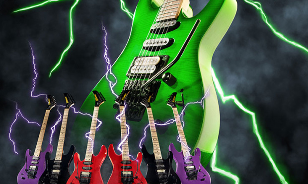Budżetowa seria gitar dla miłośników hair metalu