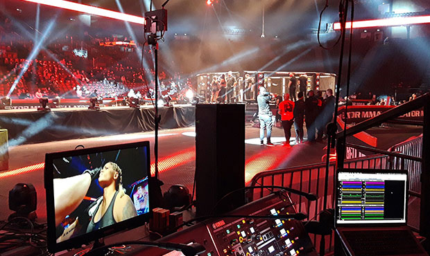 Bellator MMA nagłośnione przez systemy liniowe RCF TT