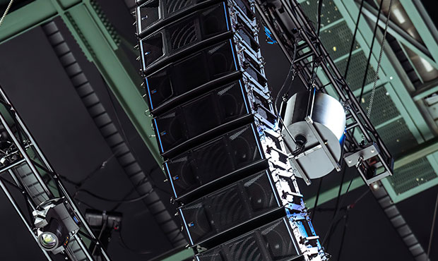 Minnesota Wild Nets - Największa stała instalacja Meyer Sound