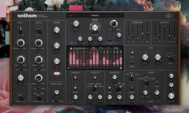 UAD Anthem - wirtualny monosynth od Universal Audio