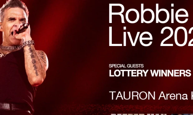 Robbie Williams za dwa miesiące w Krakowie