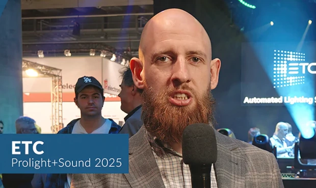 Urządzenia ETC na targach Prolight+Sound 2025