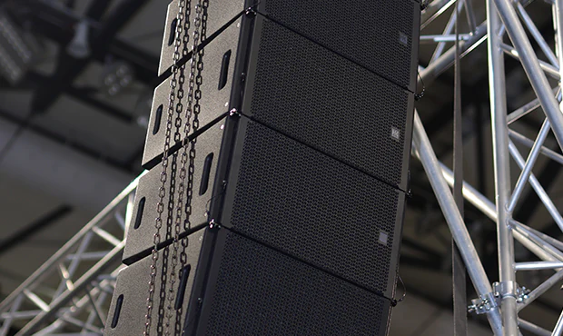 Pierwszy system nagłośnienia HK Audio COSMO w Polsce, w Sosnowcu