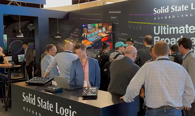 Solid State Logic na targach IBC 2023 w Amsterdamie