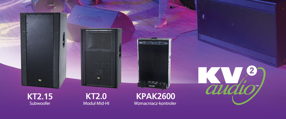 Duża moc w kompaktowym wydaniu - KV2 prezentuje nowy system K-RIG