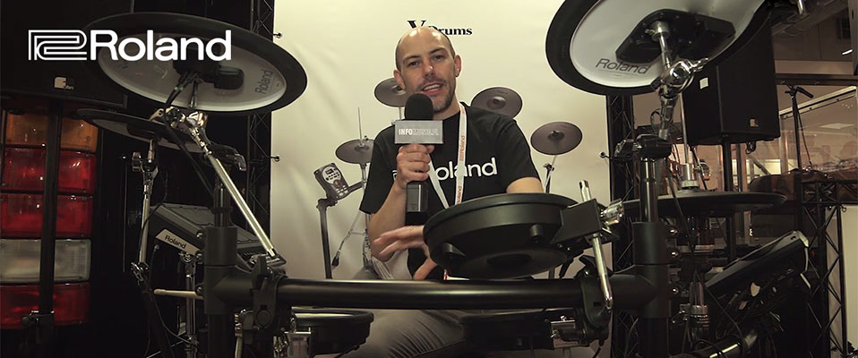 MESSE'16: Roland zaprezentował elektroniczne i hybrydowe nowości V-Drums 