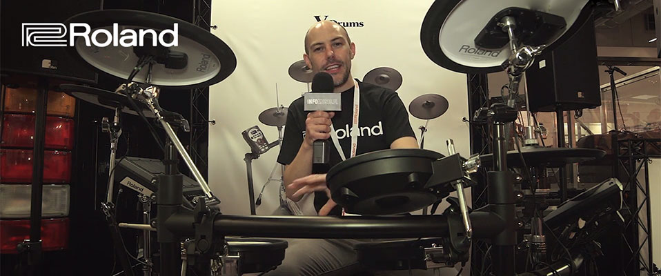 MESSE'16: Roland zaprezentował elektroniczne i hybrydowe nowości V-Drums