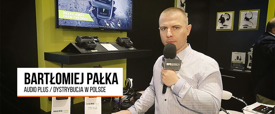 IBC'19: Nowe interkomy Pliant MICROCOM