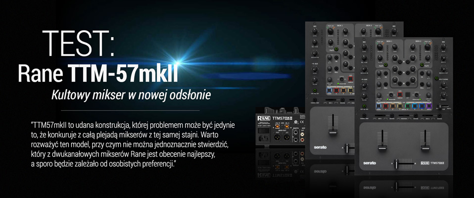 Test miksera Rane TTM57mkII w Infomusic.pl