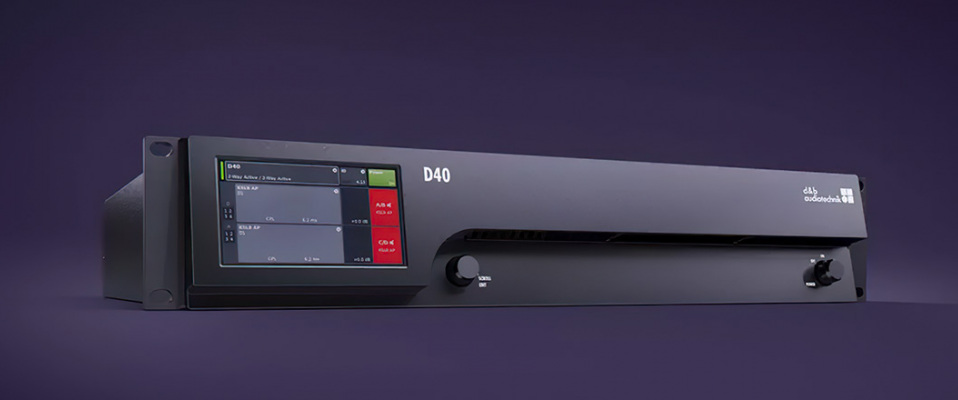 d&b audiotechnik D40 - Mały mocarz do aplikacji mobilnych
