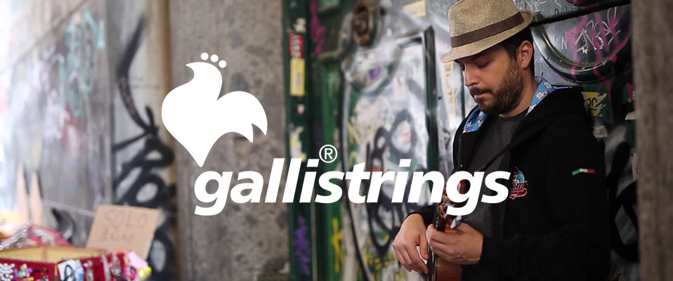Gallistrings przedstawia struny do basowego ukulele