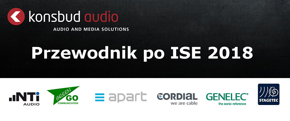 Konsbud Audio zaprasza na targi ISE 2018 w Amsterdamie