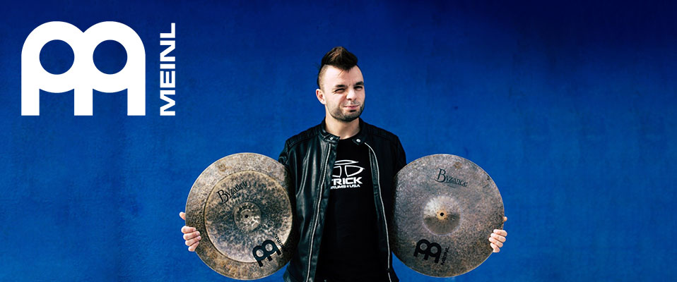Artur Żurek został artystą Meinl Cymbals