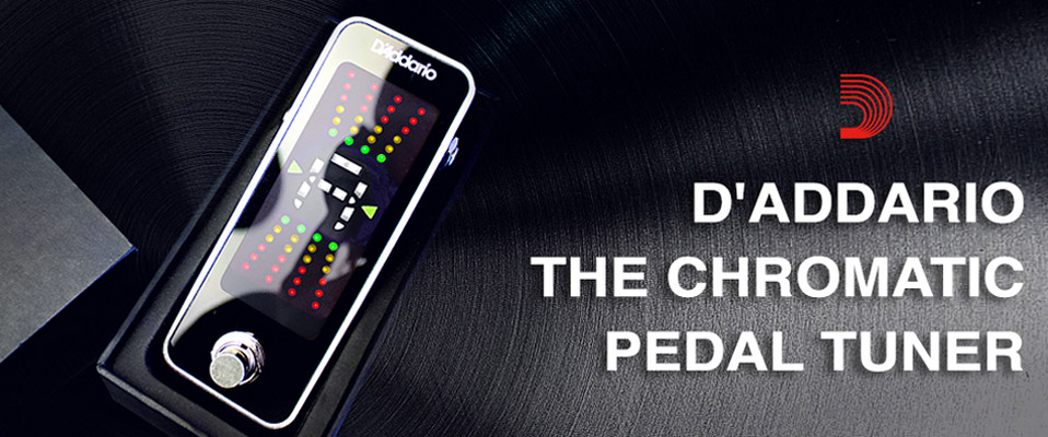 D'Addario Chromatic Pedal Tuner - mały, skuteczny i innowacyjny