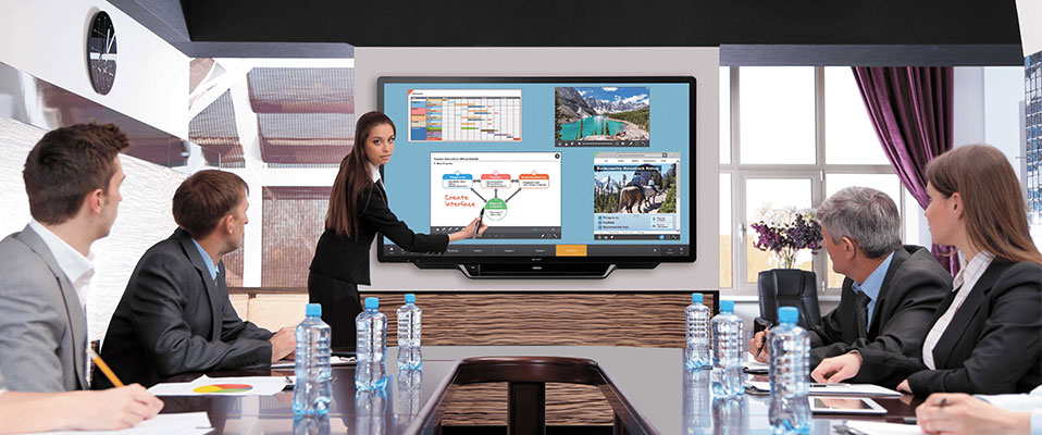 Sharp wprowadza interaktywne wyświetlacze 4K Big Pad