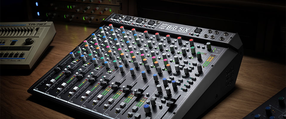 Premiera miksera Solid State Logic BiG SiX