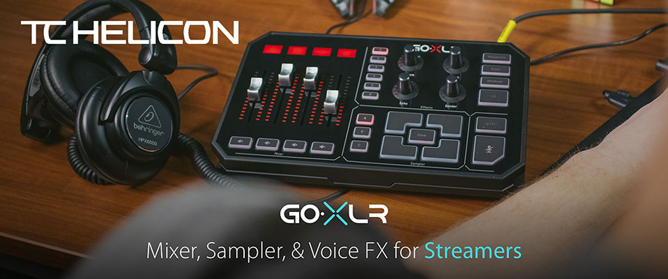 TC Helicon GoXLR - Streamingowy mikser dostępny w sprzedaży