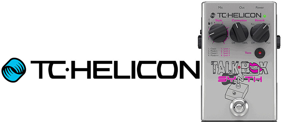 Talkbox Synth - najnowszy efekt wokalny od TC-Helicon