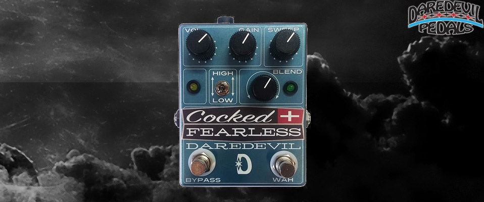 Daredevil Pedals prezentuje hybrydę wah wah i przesteru