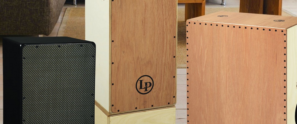 Latin Percussion prezentuje trzy nowe cajony