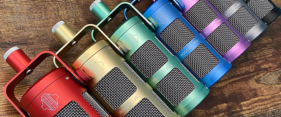 Sontronics Podcast Pro - Nowe kolory na rok istnienia produktu