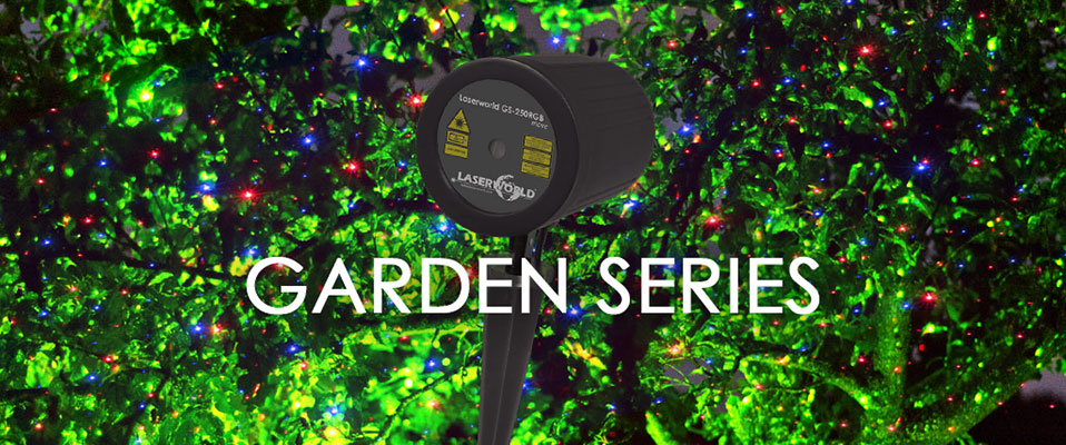 Laserworld Garden - Lasery do aplikacji na zewnątrz budynków