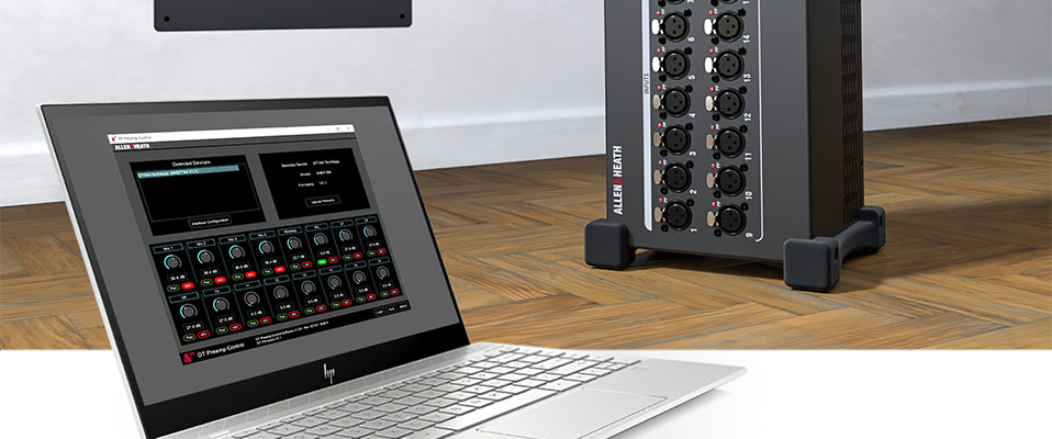 DT Preamp Control - Używaj ekspanderów A&H w sieci Dante