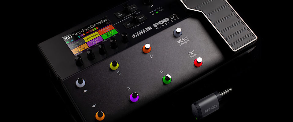 Line 6 POD Go to masa brzmień + system bezprzewodowy