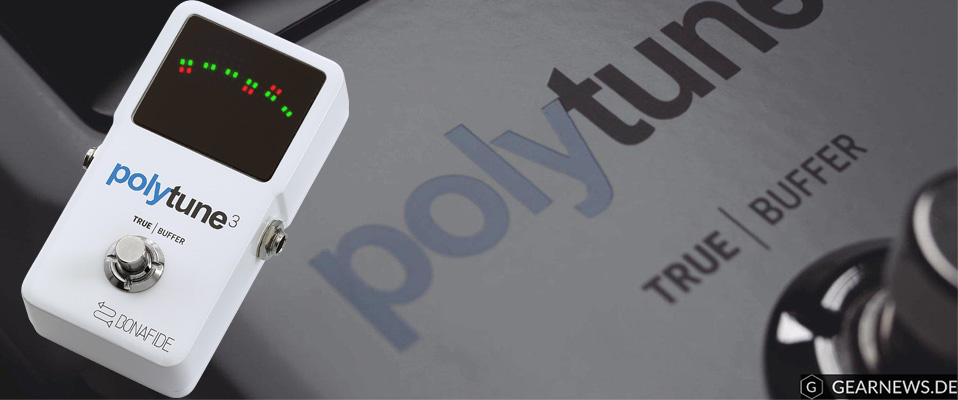 TC Electronic PolyTune 3 - nowa odsłona kultowego tunera
