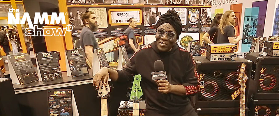 NAMM'19: Richard Bona na stoisku Markbass
