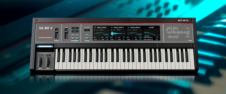 Arturia SQ80 V - organiczność cyfrowej syntezy