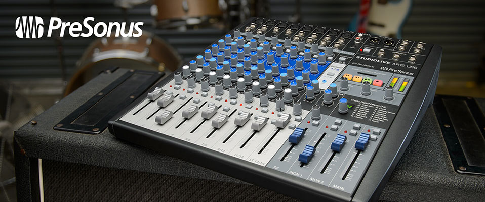 PreSonus: Nadchodzą miksery StudioLive AR USB